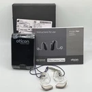 Left & Right Pair Of Oticon Opn Minirite 312 2.4G Beige Over Ear With Case. Fixed Price $187.28.