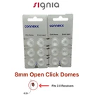 Signia 2.0 8MM Open Click For Ric Models- Pack (12 Domes) 10426014. Fixed Price $19.99.