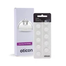 Oticon Minifit Bass Double Vent 6MM = 0.24 Inches - Small 10 Domes, Genuine.... Fixed Price $13.29.