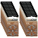 Hearclear Size 312 1.45V Hearing Aid Batteries (120 Pack). Fixed Price $31.57.