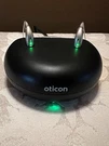 Oticon Minirite Rechargeable Ric Hearing Aids With Charger & Case. Fixed Price $799.75.