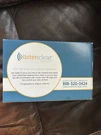 New Open Box - Listen Clear HD290 Sp Gray Hearing Aids W/ Case Batteries. Fixed Price $150.00.