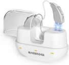Onebridge Rechargeable Hearing Aids With 4 Channel J707 - White A6. Fixed Price $49.99.