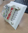 Amseco Watt Max Fire Alarm Wall Mount Siren/strobe 24 Vdc SFH47-153075-25S. Fixed Price $34.99.