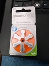 Power-one P13 1.45V PR48 Hearing Aid Batteries 6 Pack. Fixed Price $9.00.
