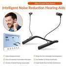 Rechargeable Hearing Aids Neckband Sound Amplifier For Seniors Adults 35DB. Fixed Price $129.60.