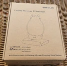 New Simolio Infrared Wireless Tv Headset SM-823D-TX 2.4GHZ. Fixed Price $85.00.
