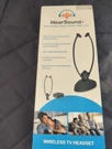Nib Hear Sound Platinum Wireless Personal Tv Headset 100 Foot Range Ultra Light. Fixed Price $40.00.