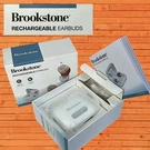 Brookstone Otc Hearing Aid Sound Amplifier With Noise Reduction Charging Case. Fixed Price $84.95.