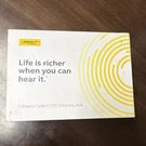Jabra Enhance Select Otc Ric Hearing Aids Gray Both Ears W/charging Case Guide. Fixed Price $700.00.