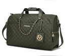 Mkf Collection Lexie Vegan Leather Women S Duffle Bag By Mia Travel Carryall. Fixed Price $119.95.