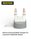 Rexton Universal Multi Charger Instantfit Cros Ric Model Hearing Aids With Stand. Fixed Price $150.00.
