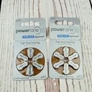 Pack Powerone Size Hearing Aid Zinc Air Batteries 6PK Mercury Free P312. Fixed Price $11.29.