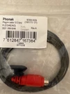 New Phonak Plug In Cable 13 2.0M Right Ear Ref 058-0044. Fixed Price $19.99.