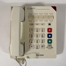 Clarity W1000 Amplified Telephone Hearing Impaired 4X Louder Large Dial Pad. Fixed Price $30.00.