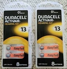 Duracell Activair Hearing Aid Batteries - 2 Pk Of 8 Sz: 13 Orange. Fixed Price $14.44.
