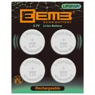 3.7V LIR2032H Rechargeable Coin Cell Batteries 70MAH For Key Fob Watch - 4 Pack. Fixed Price $16.57.