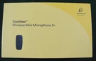 Cochlear P770848 Wireless Mini Microphone 2+ , New Box. Fixed Price $225.00.