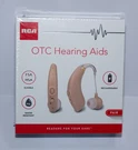 Rca Otc Beige Rechargeable 15 Hour Behind Right & Left Hearing Aid Pair. Fixed Price $39.95.