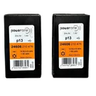 New Hearing Aid Power One P13 Zinc Air 1.45V 2 Boxes (60 Batteries). Fixed Price $19.88.