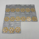 (lot Of 15) 6-PACK Power One P10 Hearing Aid Battery Expired 1.45V PR70 Zinc Air. Fixed Price $10.95.