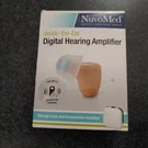 Nuvomed Inside-the-ear Hearing Amplifier With Case (new & Sealed). Fixed Price $25.00.