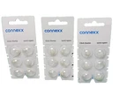 Connexx Click Dome Semi-open Lot Of 3 Pkgs 6. Fixed Price $35.00.