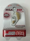 Msa 30X Sound Amplifier Ear Aid Rapid Charger Rechargeable Comfortable New. Fixed Price $17.00.