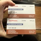 60 Each Of Zenipower Hearing Aids Batteries Size 312 Mercury Free Lot. Fixed Price $30.00.