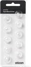 New - Oticon Open Bass Minifit Domes 8MM 10.0 Count. Fixed Price $29.95.