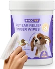 Dog Cat Ear Cleaner Wipes 50CT Coconut Scent Wax Dirt Removal Vet Recommended. Fixed Price $29.99.