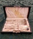 Derby Silver Company 1880'S Fine Condition Embossed Pick Set Of 6 W-org Case. Fixed Price $175.00.