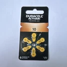 Duracell Activair Hearing Aid Batteries Size 10 Yellow Zinc-air PR70 6 Pack. Fixed Price $18.99.