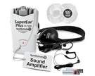 Care Pack: Plus SE7500 Personal Sound Amplifier With Headphones And Earbuds. Fixed Price $163.99.