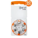 Rayovac Xcell Size 13 Zinc Air Hearing Aid Batteries (60 Pack) - Exp 04/2026. Fixed Price $24.69.