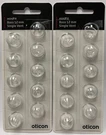 Pack Oticon Minifit 12MM Bass Single Vent For Hearing Aids 20 Domes Total. Fixed Price $18.99.