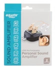 Digital Rechargeable Sound/hearing Amplifier For The Ear, Beige, Frequency 500-3. Fixed Price $39.99.