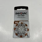 Rayovac 312 Zinc Air Hearing Aid Batteries - 1.45V 8 Piece Blister Pack 10/24. Fixed Price $8.99.