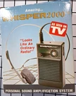 New Whisper 2000 Personal Sound Amplification System (as Seen Tv). Fixed Price $13.95.