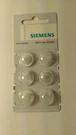Siemens Click 10/12 Mm Double For Ric Hearing Aids - 6 Domes Each. Fixed Price $9.12.