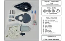 Amp Research Siemens To Brose Conversion Kit (80-04868-10) Certified Replacement. Fixed Price $125.00.