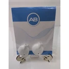 Advanced Bionics Aquamic Color Caps Alpine White CI-7127-WHT Nip 2PK. Fixed Price $16.00.