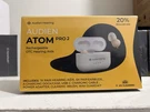 **new*audien Hearing Atom Pro 2 Ite Rechargeable Aids Uv Case Usb-c Dock. Fixed Price $160.00.