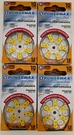 4 Pks Of 12 Size 10 Exp. Sep. 2028 Powermax Rite Hearing Aid Batteries. Fixed Price $19.99.