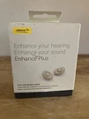 Jabra Enhance Plus Otc Rechargeable Hearing Aid Beige For Both Ears. Fixed Price $400.00.