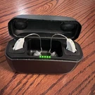 Resound PZ861-DRWC Hearing Aids Pair W/ Charger Tested Clean. Fixed Price $200.00.