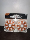 Rayovac Size 13 Hearing Aid Batteries 32-PACK New Package. Fixed Price $12.90.