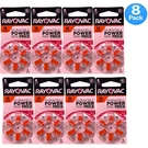 Rayovac Size 13 Hearing Aid Batteries 48 Count (8 Packs) Exp 07/2028. Fixed Price $38.40.