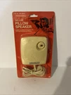 Vintage Realistic Deluxe Pillow Speakers Model 33-207B Brand New Nib Nos. Fixed Price $19.79.