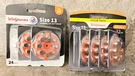 Bulk Walgreens Size 13 Hearing Aid Batteries Lot 1.45 V 32CT/24CT, Total 56 /new. Fixed Price $26.02.
